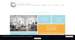 Desktop Screenshot of osteopathie-mainz.de